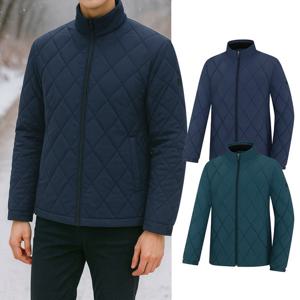 비티알 남성 겨울 웰론 다이아몬드 퀄팅 골프 패딩 자켓 BSC066VJ5M