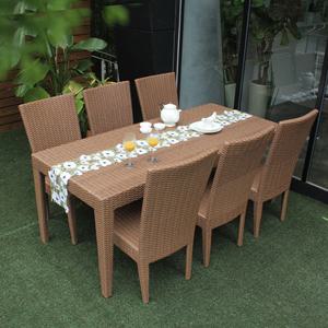 사라방드 스마랑 인조라탄 6인용 1800식탁세트N