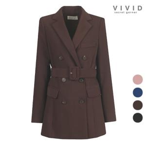 VIVID 여성 더블단추 가을겨울 정장 자켓
