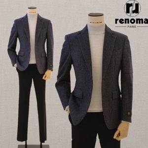 [레노마캐주얼][얼리버드]FW 25년신상 프리미엄 네이비 스판 캐주얼 자켓 RRDIBJ92AJD