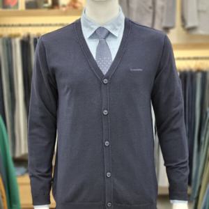 [크로커다일남성]가을겨울신상 이중우수 브이넥가디건AATP979438