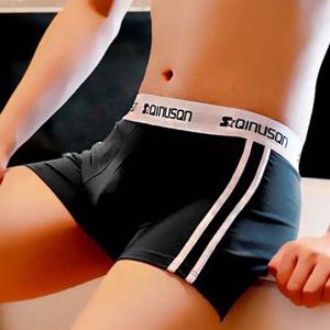 옆라인 포인트 통기성 좋은 면 소재 남성 드로즈 팬티