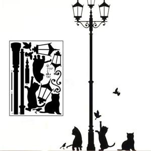 고양이스티커 벽지 스티커 월페이퍼 포인트벽지