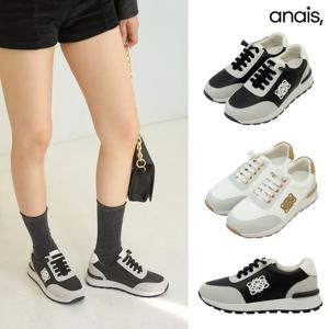 [아나이스] 콤비 스트링 스니커즈 3cm_25S085 [무료배송]