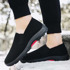 겨울 드라이빙 남성 신발 털안감 여행 편한 신발 코디