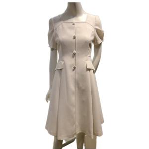 [숲]스퀘어넥 핏앤 플레어 반팔 원피스(SB5OPM1)