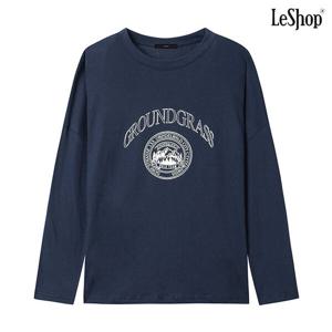 [르샵]오버핏 라운드 프린팅 티셔츠 (DP1LW019A)