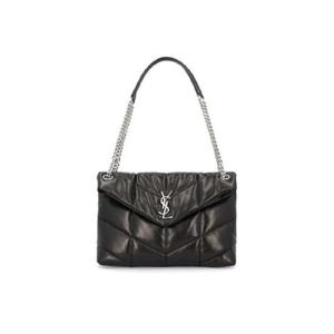 생로랑 모노그램 푸퍼 레더 미디엄 숄더백 1951650