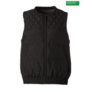 베네통 니트 덕다운 조끼 패딩 BAPDG6461