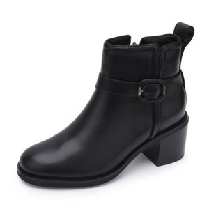 금강제화 랜드로바 클락스 여성 CLABOC4342WF1 7cm 드레스 앵클부츠 소가죽 여성부츠