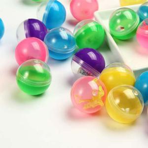 반투명 빈 원형 추첨 볼 뽑기 캡슐 통 35mm DD-11997 뽑기캡슐 뽑기캡슐통 뽑기캡슐35mm 뽑기 캡슐 뽑기통 캡슐볼 추첨볼 빈캡슐