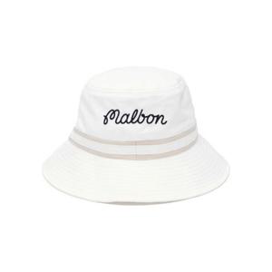 [말본]말본골프모자 CQK M4343PCP44WHT 배색 포인트 버킷햇 WHIT