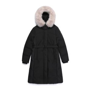 N254WDW320 여성 아틀라스 고어 윈드스토퍼 롱기장 구스다운 점퍼 BLACK