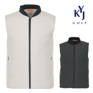 [김영주골프][김영주골프] 슬림핏 웰론 남성 패딩조끼 KLWMVE26