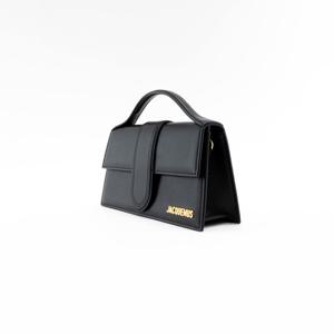 자크뮈스 르 그랜드 밤비노 탑핸들 숄더백 가방 블랙 21H213BA0073000