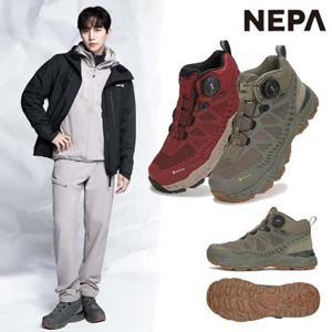 [네파]7KE7602 공용 등산 캠핑 여행 신발 플루토 고어텍스 보아 쿠셔닝 트레킹화 슈즈