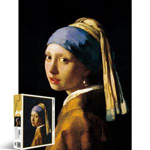 직소퍼즐 500피스 진주귀걸이를 한 소녀 (PL685)