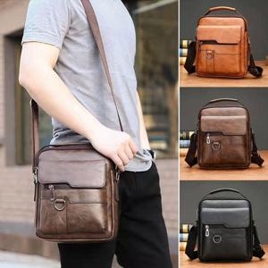 가죽 숄더 남자 크로스백 ELG-071