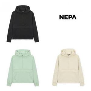 여성 멜로우 블럭 후드티셔츠_7L26062