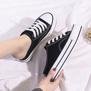 키높이 플랫폼 스니커즈뮬 운동화 블로퍼 캠퍼스룩