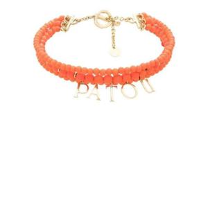 25 FW 파투 팝 펄 로고 참 네크리스 JW1011004256O TP432046516