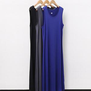 나야홍 / 빅사이즈민소매원피스 5295L507 레디투라운드나시원피