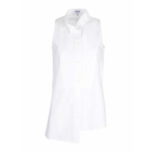 [LOEWE] 라프리마 여성 셔츠 슬리브리스 롱 S359Y05XA12100 화이트 /8