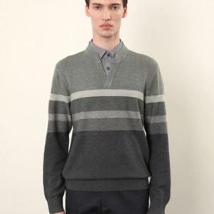 [인디안]롯데창원인디안/고급스런 색감 셔츠레이어드가을니트MITBP4F8221