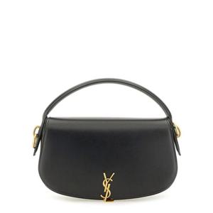 생로랑 여성 블랙 로고 새들 백 837382_0SX0W1000