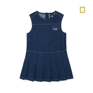 [건대점]내셔널지오그래픽키즈  (K251GOP010) 여아 데님 원피스 치마