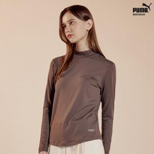 (이월)[출고가 19,900원] [푸마] 남여 베이직 기모 모크넥 1종 택일