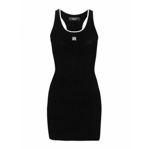 [AMIRI] 라프리마 여성 숏 Ma 미니 원피스 AWKNRS1008BLACK 블랙 /8