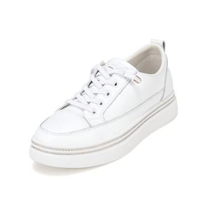 [바바라(슈즈)]W_밴딩끈 큐빅스니커즈BBE177_WT