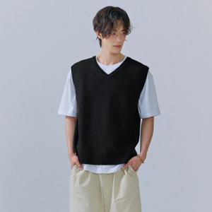 [체이스컬트][본사]남성 브이넥 베스트-CFRK7321C03