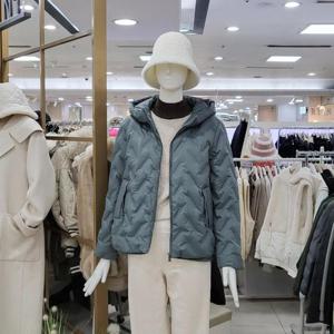 스테파니 DP01 엠보 퀼팅 오리털 패딩 점퍼 A23JK3430