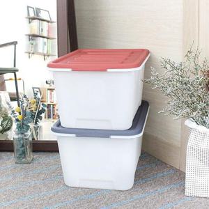 화이트블럭 수납 정리 리빙박스 24L 3개