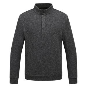 [링스] 남성 헤어리소재 버튼 하이넥 L11D3TH110_DG