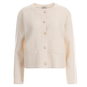 샵앤) 여성 진주 트위드 간절기 가디건 BOM-WCD-12149-베이지