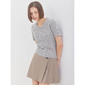 [뷰어] 여성 보카시 브이넥 니트 ZNKPO907_GR