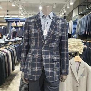 런던포그 본점 HL01 이태리수입 ,체크 자켓 FLWJC650