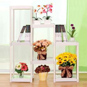 조립식 화분선반 겸용 다용도 선반 7단