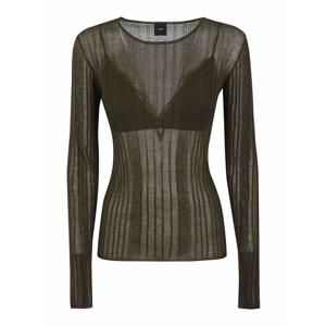 [PINKO] 라프리마 여성 셔츠 Alchemilla 크레이프 102977A1NDX18 Dark 그린 /8