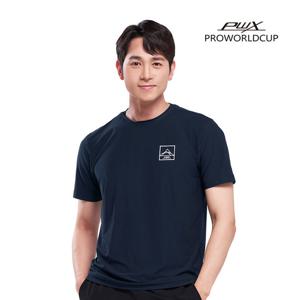 [프로월드컵][PWX]Q222-3522-1NV 남성 라운드티셔츠