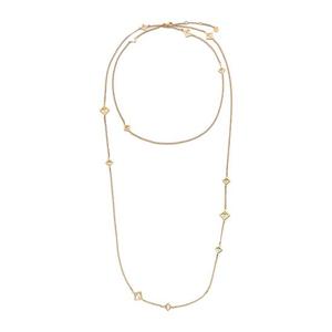 펜디 포에버 지오메트릭 펜던트 체인 목걸이 8AL016 B08 F0CFK