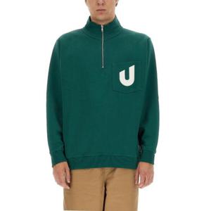 엄브로 집업 니트 UMJM0646 OGLFOREST GREEN