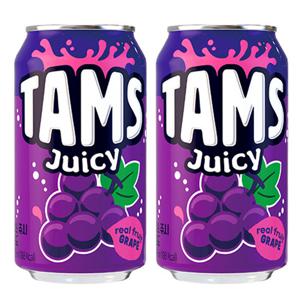 탐스 쥬시 포도 355ml 48캔 탄산음료