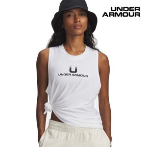 [언더아머(백)]UA 바시티 U 민소매 탱크 라운드 티셔츠 6006972-100