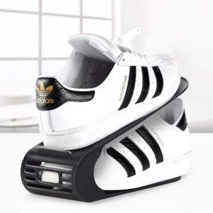 심플 슈즈렉 신발정리대 와이드형 20개 신발정리대 슈즈렉 좁은신발장정리 신발정리 슈즈랙