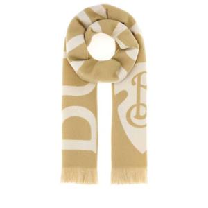 BURBERRY Beige wool scarf 8109562 A2021