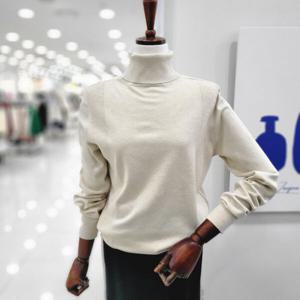 [비지트인뉴욕]목폴라 사이드줄지포인트 니트티셔츠 VB1LK661_US